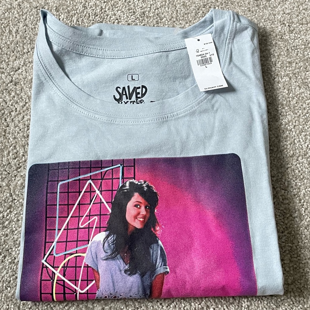NEW Women’s Old Navy Saved By The Bell Graphic Tee